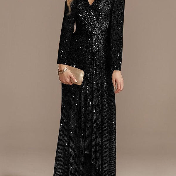 Mermaid Sequins Evening Gown