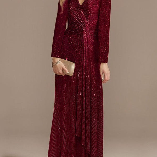 Mermaid Sequins Evening Gown