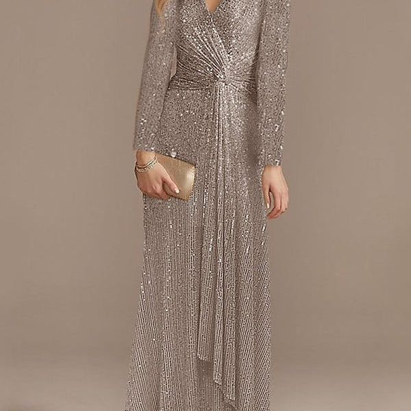 Mermaid Sequins Evening Gown