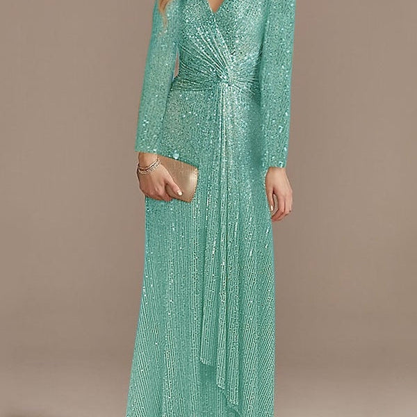 Mermaid Sequins Evening Gown