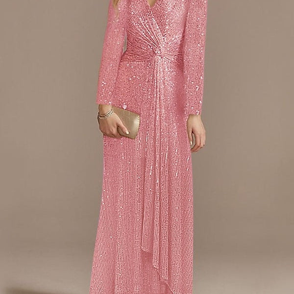 Mermaid Sequins Evening Gown