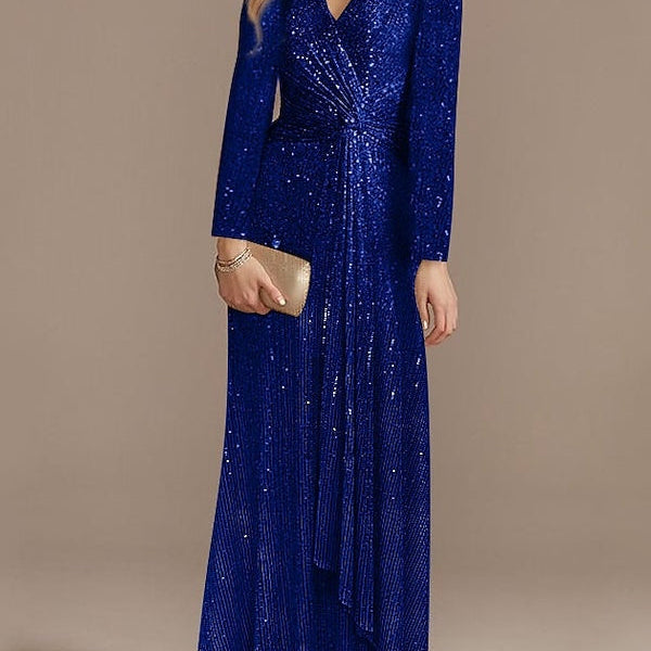 Mermaid Sequins Evening Gown