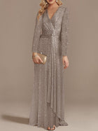 Mermaid Sequins Evening Gown