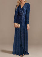 Mermaid Sequins Evening Gown