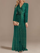 Mermaid Sequins Evening Gown