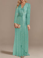 Mermaid Sequins Evening Gown