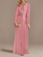 Mermaid Sequins Evening Gown