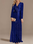 Mermaid Sequins Evening Gown