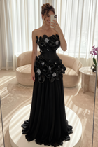 A-Line Chiffon Formal Gown