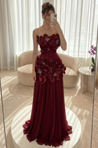 A-Line Chiffon Formal Gown