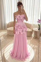A-Line Chiffon Formal Gown