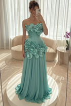 A-Line Chiffon Formal Gown