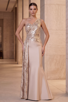 Mermaid Sequin Evening Gown