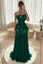 A-Line Chiffon Formal Gown