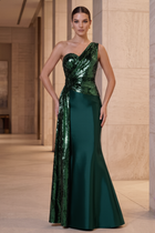 Mermaid Sequin Evening Gown
