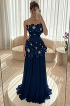 A-Line Chiffon Formal Gown