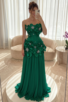 A-Line Chiffon Formal Gown