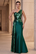 Mermaid Sequin Evening Gown