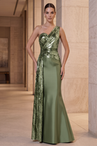 Mermaid Sequin Evening Gown