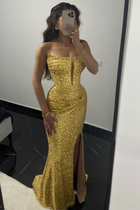 Mermaid Sequin Evening Gown — Considered