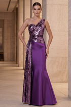 Mermaid Sequin Evening Gown