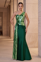 Mermaid Sequin Evening Gown
