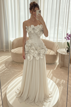A-Line Chiffon Formal Gown