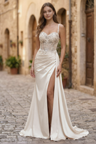 Mermaid Satin Prom Dress