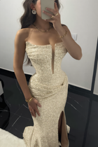 Mermaid Sequin Evening Gown — Considered
