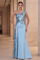 Mermaid Sequin Evening Gown