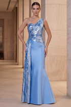 Mermaid Sequin Evening Gown