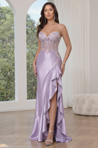 Mermaid Satin Prom Dress — Sweetheart