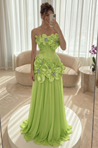 A-Line Chiffon Formal Gown