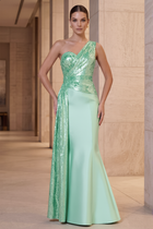 Mermaid Sequin Evening Gown