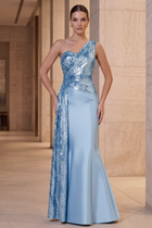 Mermaid Sequin Evening Gown