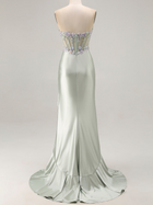 Mermaid Satin Prom Dress — Sweetheart