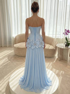 A-Line Chiffon Formal Gown