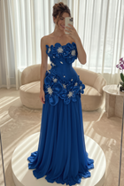 A-Line Chiffon Formal Gown