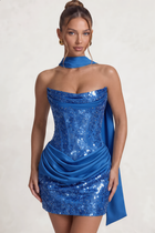 Sheath Satin Homecoming Dress