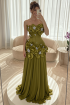 A-Line Chiffon Formal Gown