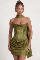 Sheath Satin Homecoming Dress