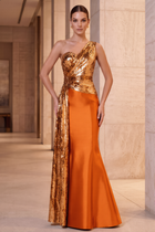 Mermaid Sequin Evening Gown