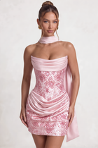 Sheath Satin Homecoming Dress