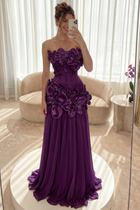 A-Line Chiffon Formal Gown