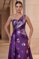 Mermaid Sequin Evening Gown