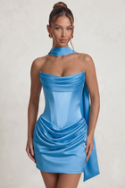 Sheath Satin Homecoming Dress