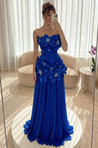 A-Line Chiffon Formal Gown
