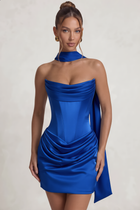 Sheath Satin Homecoming Dress