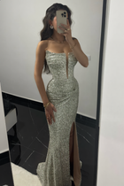 Mermaid Sequin Evening Gown — Considered
