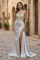 Mermaid Satin Prom Dress